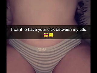 German beauty Joyliii gets naughty on Snapchat, teasing with hints of sex and moaning orgasms.