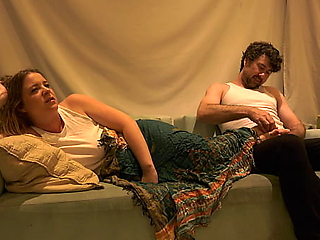 Afternoon alone with sexy stepmom turns steamy. Intense oral and pussy pounding ensue.